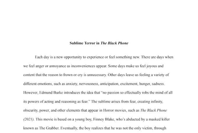 proofread and edit your essay